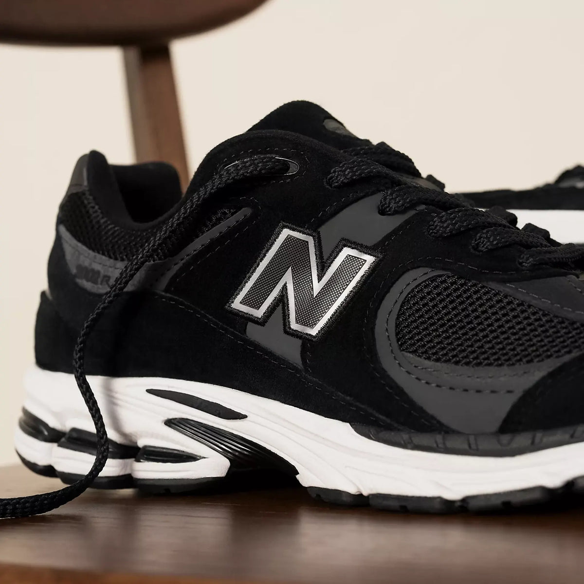 New Balance 2002R Black Gunmetal Sneakers