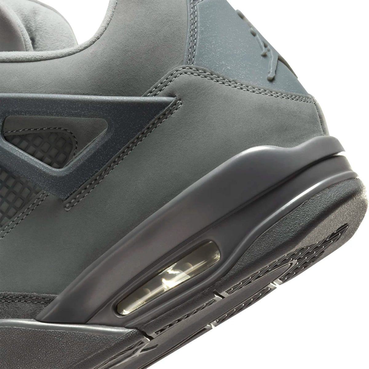 Air Jordan 4 Retro SE Paris Olympics Wet Cement Sneakers - Grey