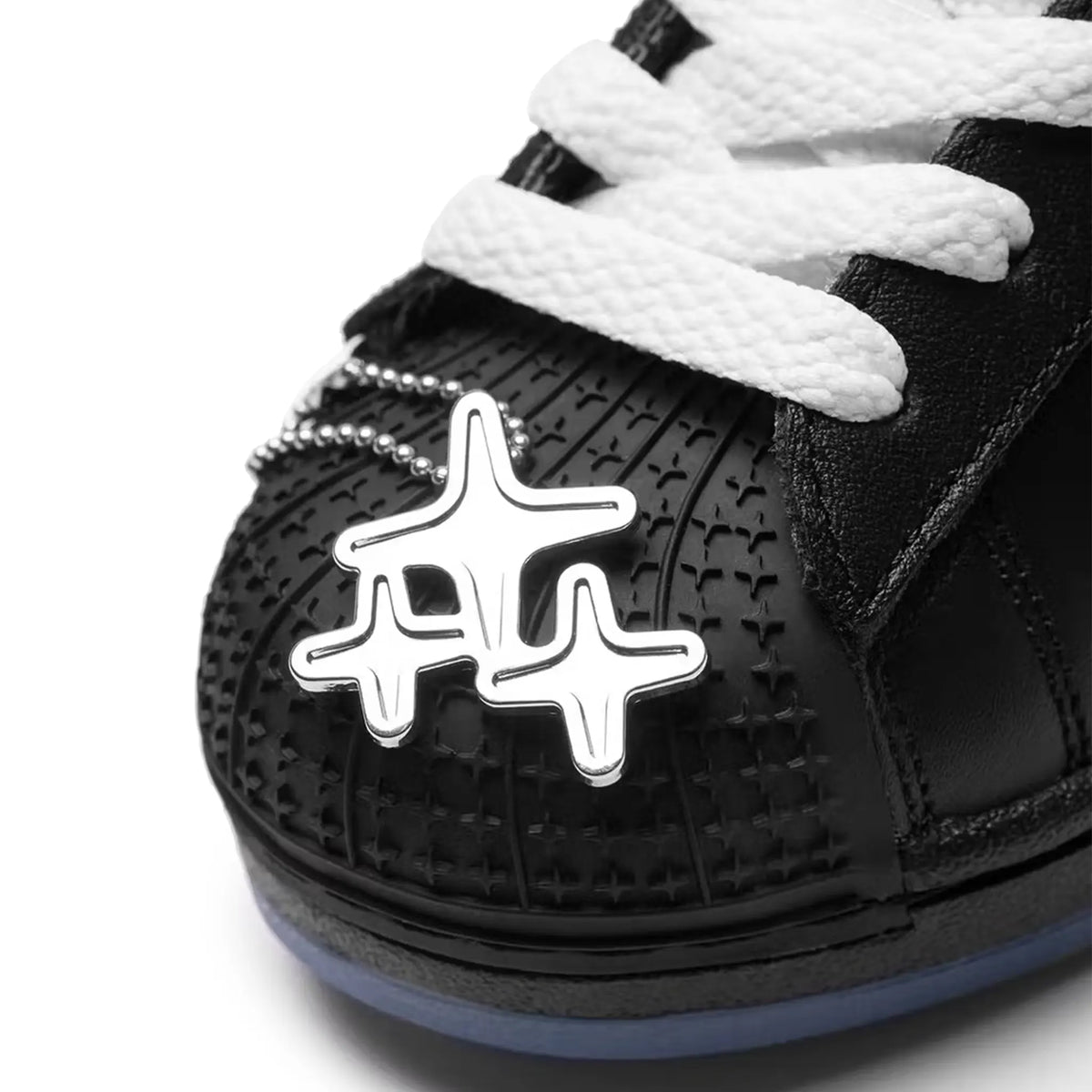Drama Call x Adidas Superstar II Black Metrolink Blue Sneakers