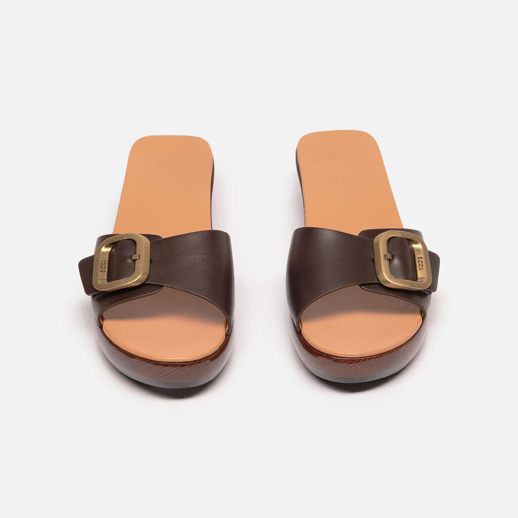Tods Brown Espadrille Sandals