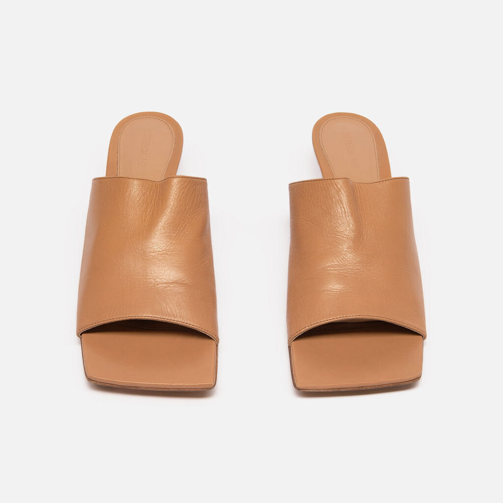 Bottega Veneta Beige Leather Sandal