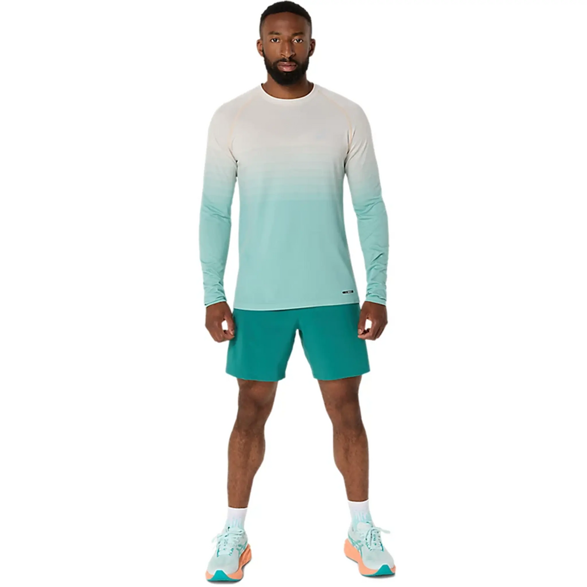 ASICS Seamless L/S Birch Oasis Green T-Shirt