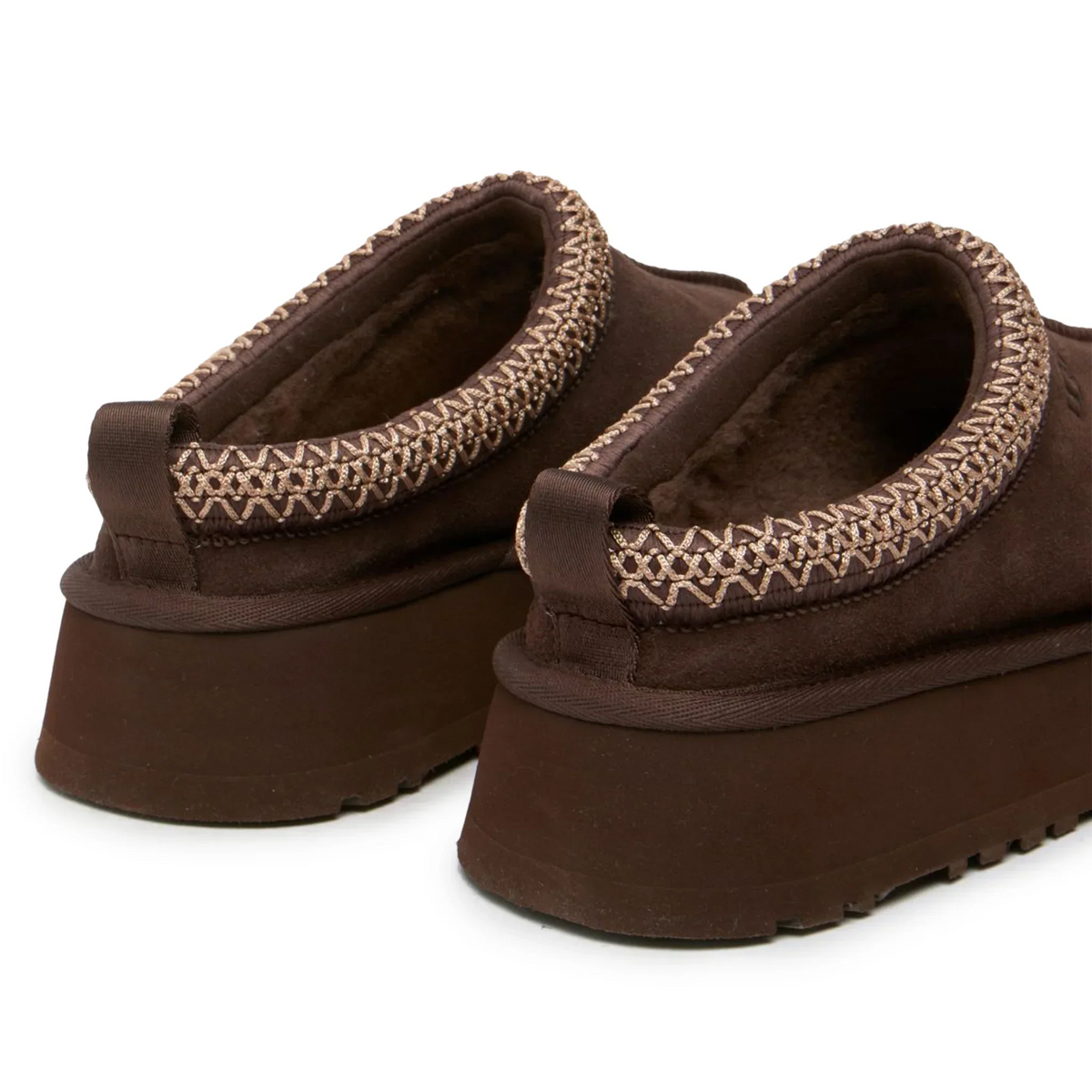 UGG Tazz Platform Burnt Cedar Slippers (W) (2024) - Brown