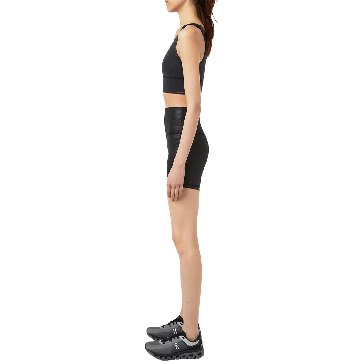 On Running Cloud 4 Pearl Black Shoes - Women's