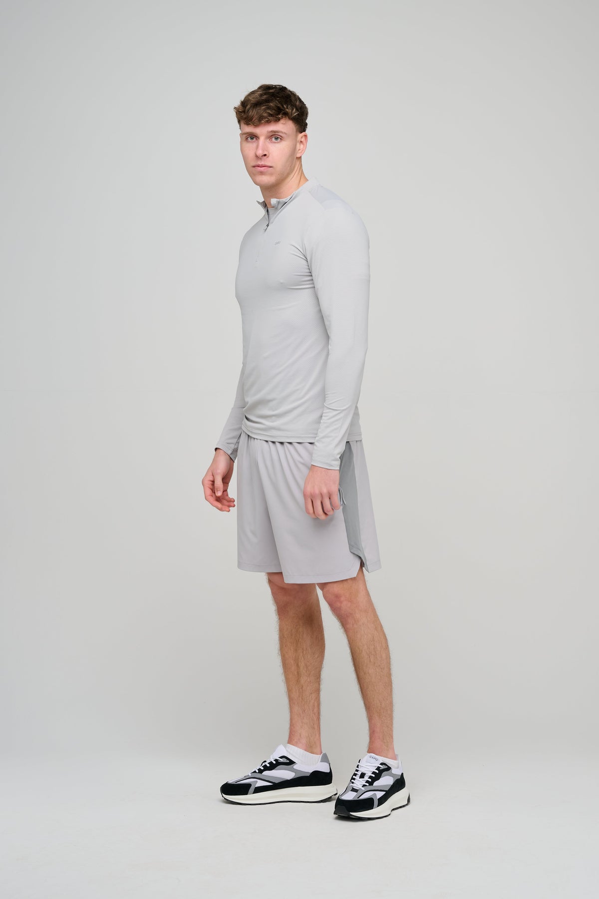 CAPO Active Performance Light Grey Shorts