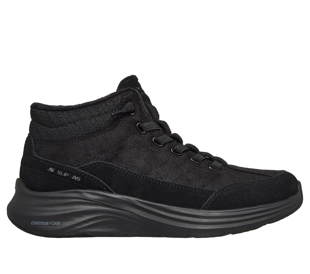 Skechers Slip-ins Relaxed Fit: Contour Foam Boot - Cozy Fit Drift