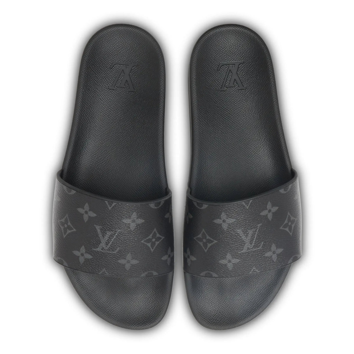 Preloved - Louis Vuitton Monogram Eclipse Slides