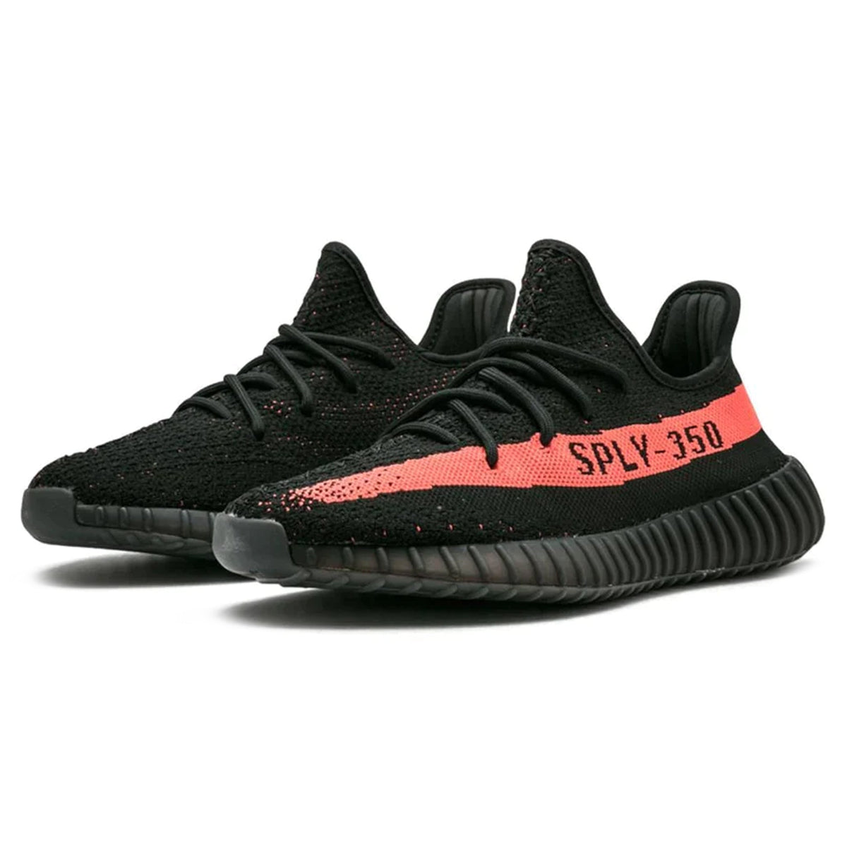Adidas Yeezy Boost 350 V2 Core Black Red Sneakers