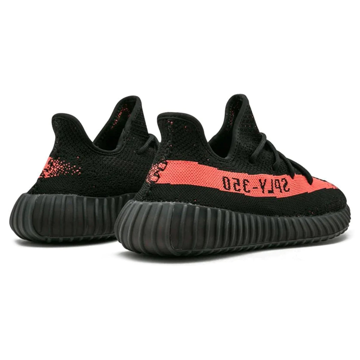 Adidas Yeezy Boost 350 V2 Core Black Red Sneakers