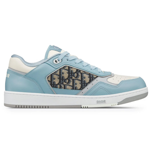 Dior B27 Oblique Light Blue White Low-Top Sneaker