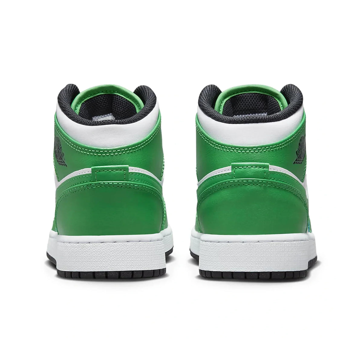 Air Jordan 1 Mid Lucky Green (GS) Sneakers