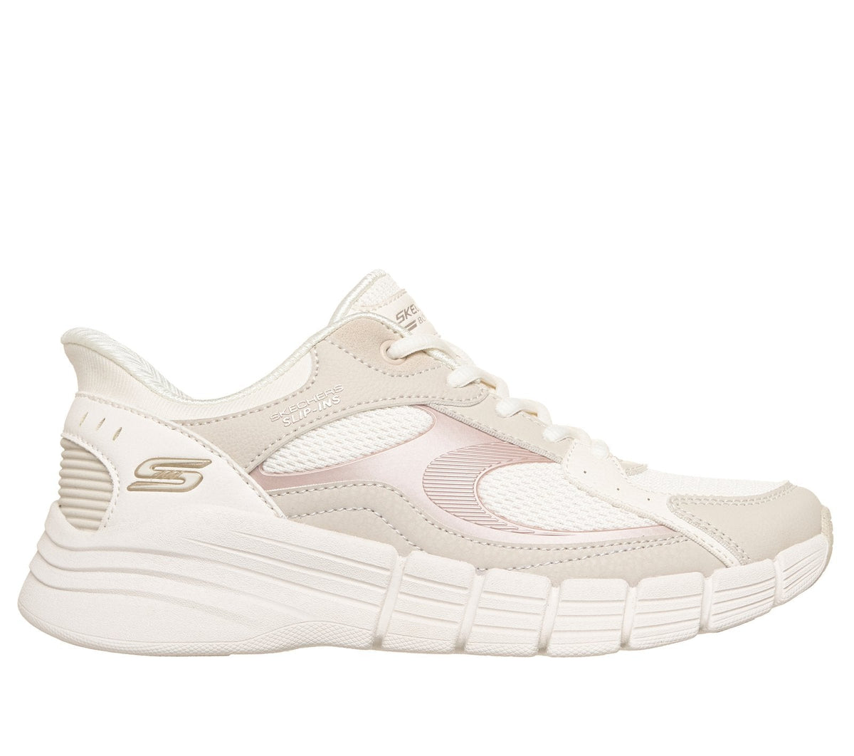 Skechers Slip-ins: BOBS Sport B Flex - Luminous Vibez, WHITE / MULTI