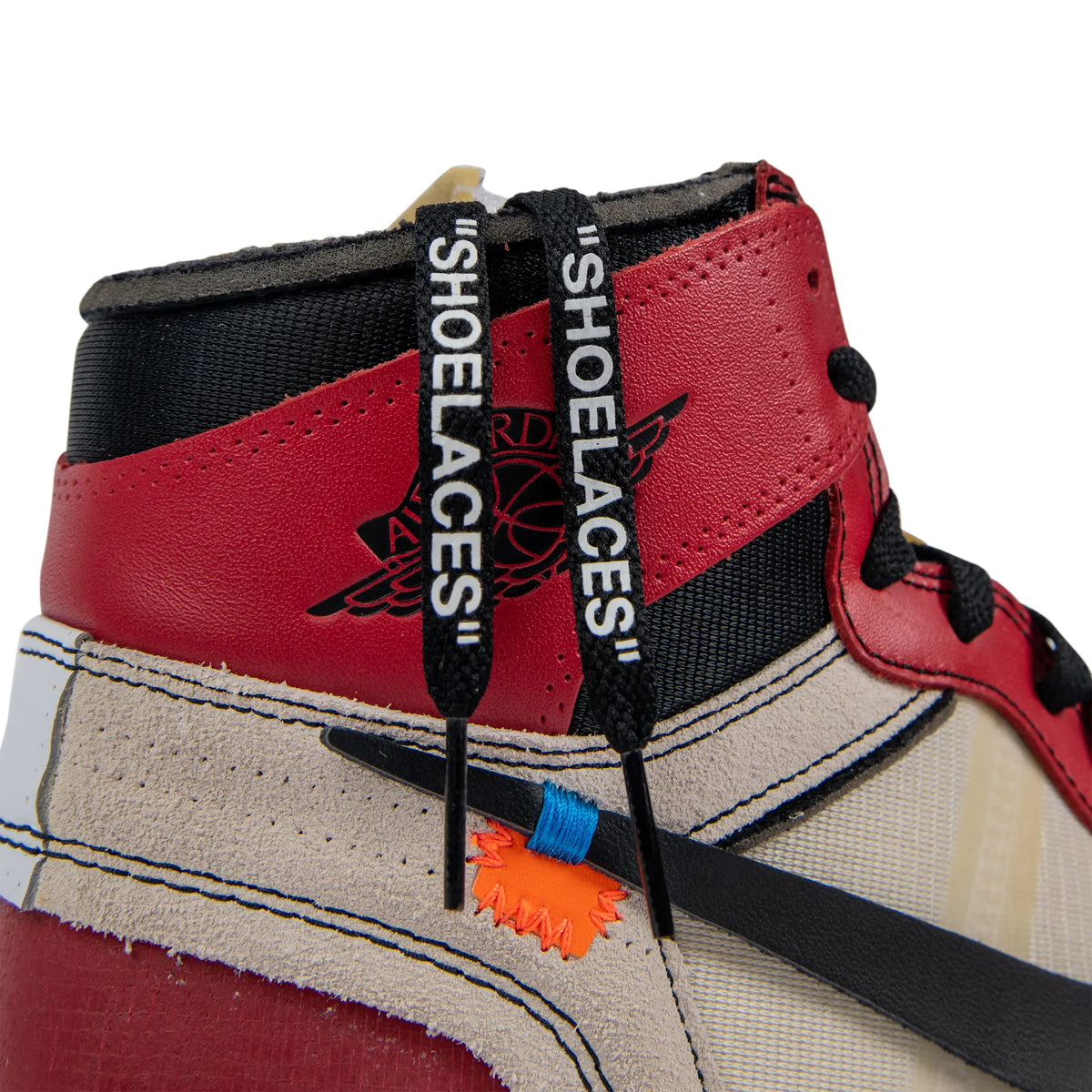 Preloved - Air Jordan 1 x Off-White 1 Retro High OG Chicago Sneakers - Red