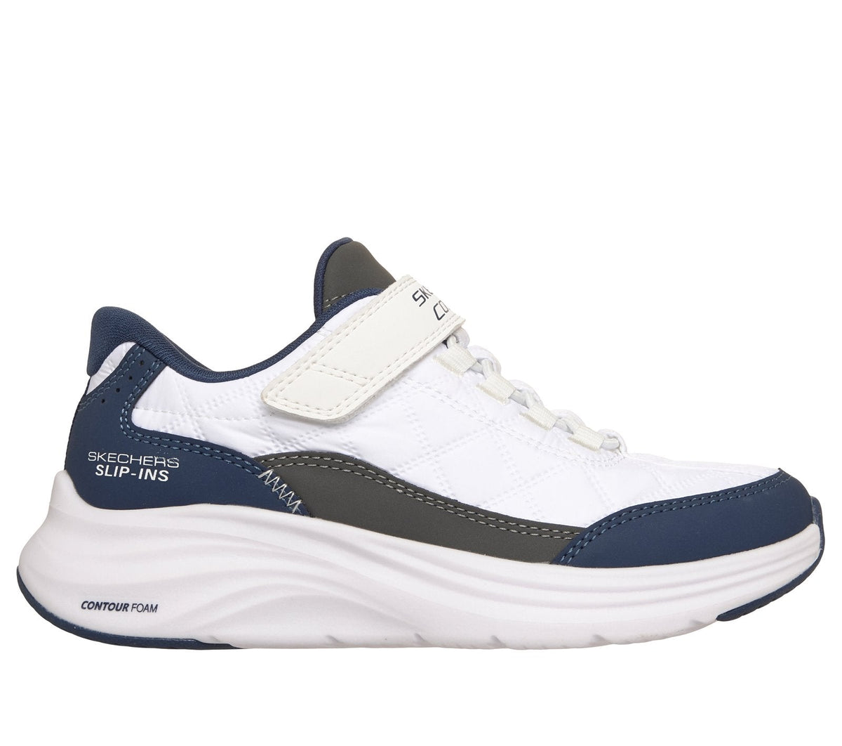 Contour Foam - Cozy Fit, WHITE / NAVY