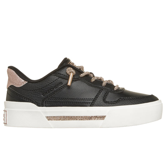 Skechers Slip-ins: Aura LX - Radiant Glitz, BLACK / ROSE GOLD