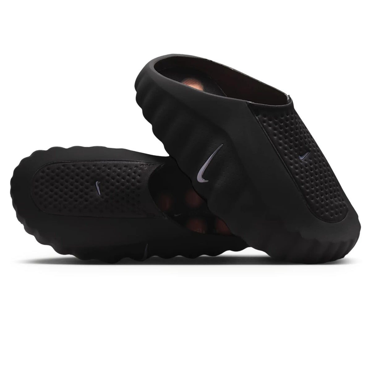 Nike Mind 001 Pregame Black Chrome Mules - Women's