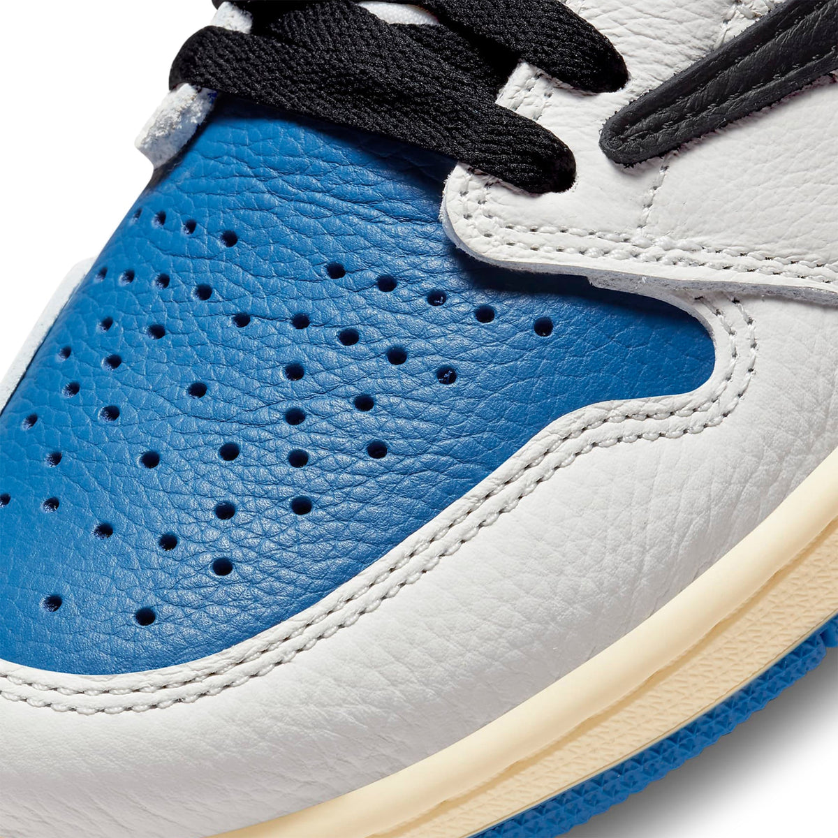 Travis Scott x Air Jordan 1 High OG SP Fragment Design Sneakers - Blue