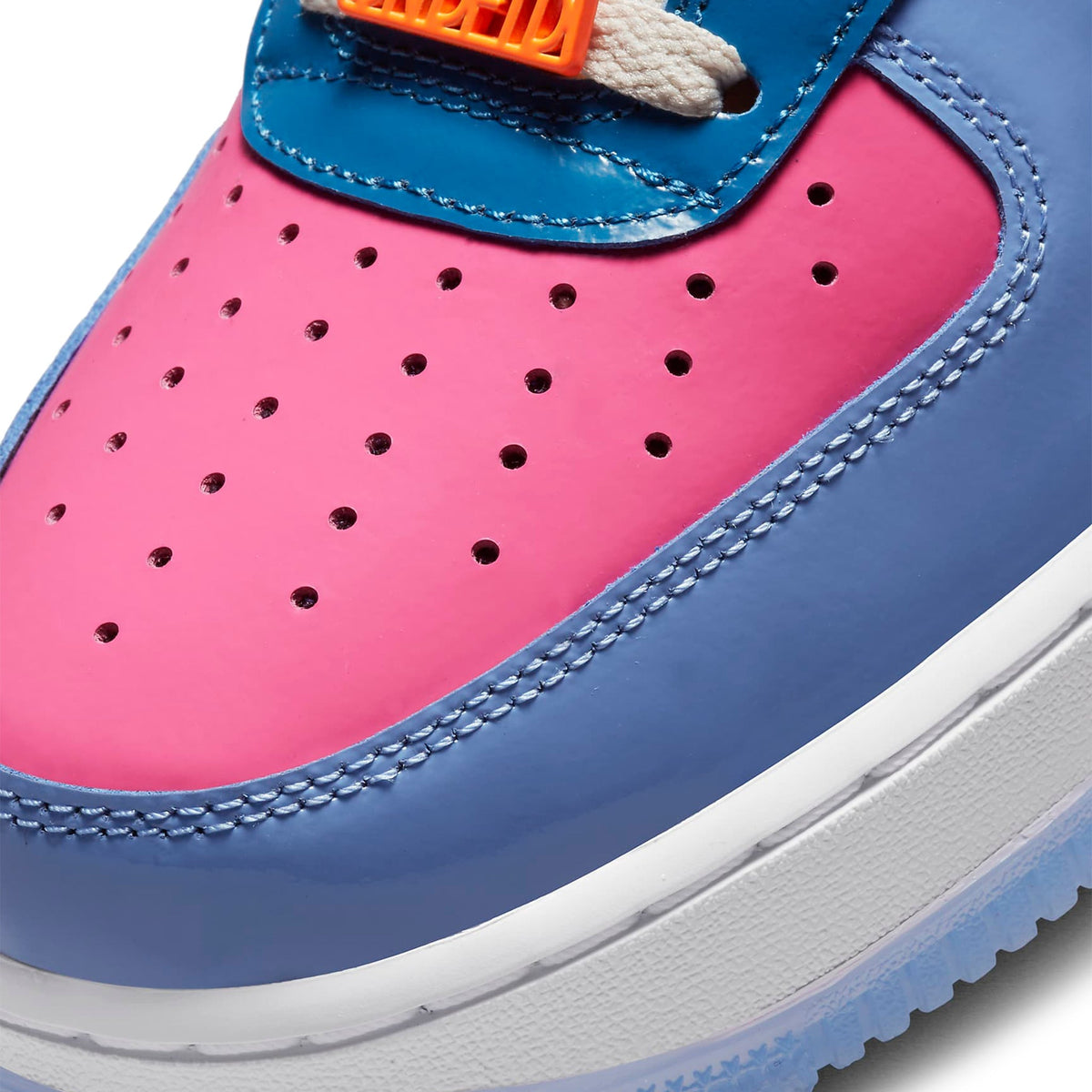 Undefeated x Nike Air Force 1 Low Multi-Patent Sneakers