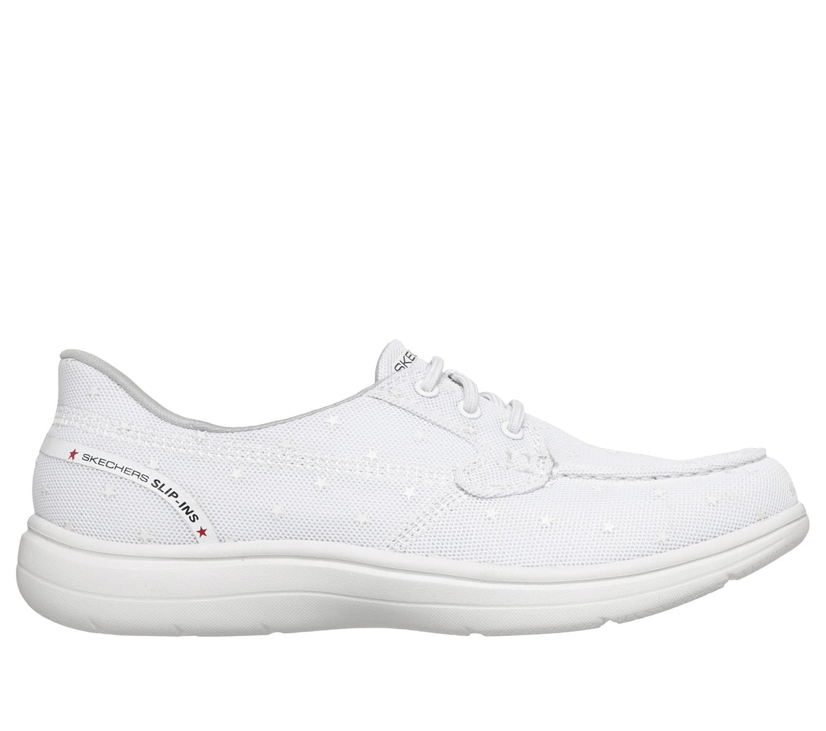 Skechers Slip-ins: On-The-GO Flex Radiant - Super Star, WHITE