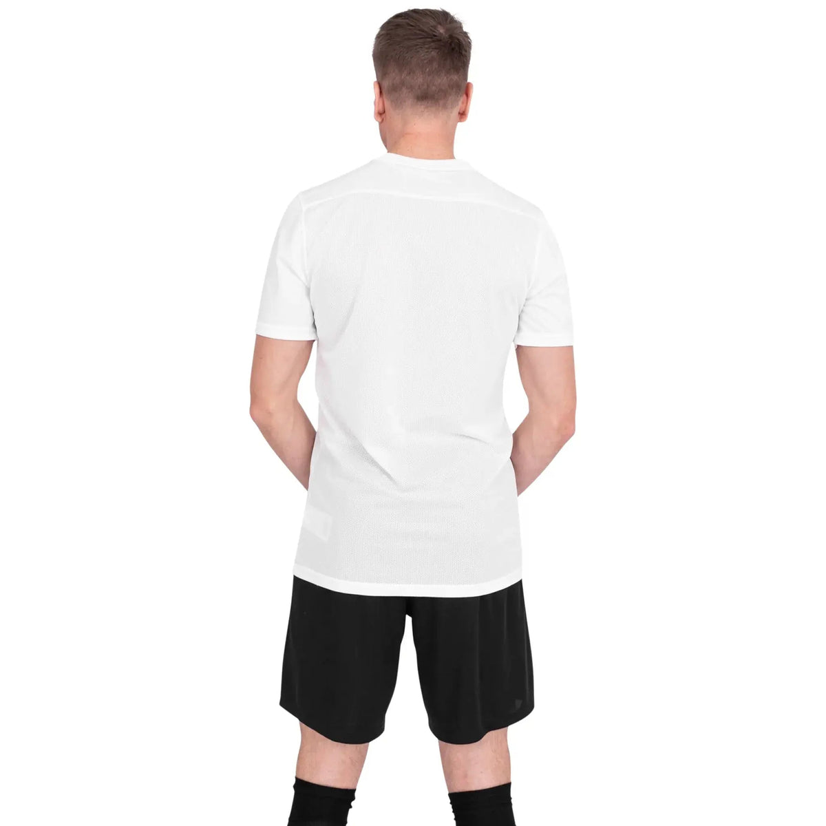 Nike Dri-FIT Park III White Black T-Shirt & Shorts