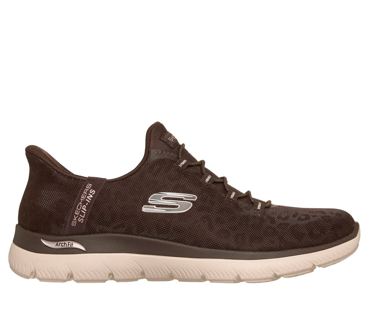 Skechers Slip-ins: Arch Fit Summits - Luxe Leopard, BROWN