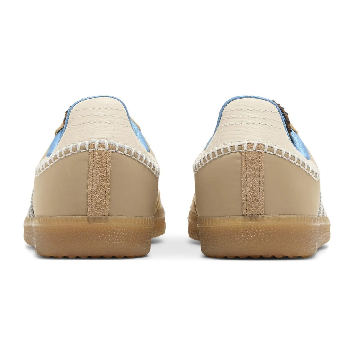 Adidas Samba Wales Bonner Nylon Desert White Sneakers - Brown