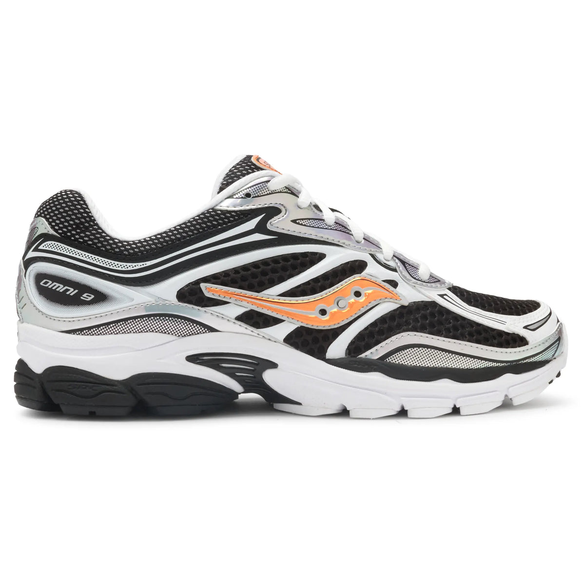 Saucony Progrid Omni 9 Speed Shades White Black Orange Vo2 Sneakers