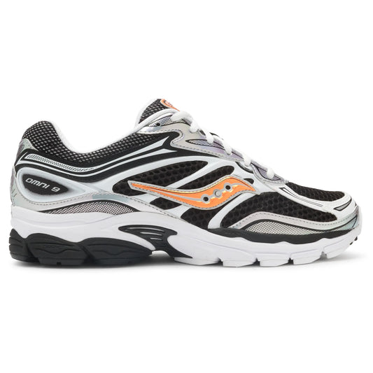 Saucony Progrid Omni 9 Speed Shades White Black Orange Vo2 Sneakers