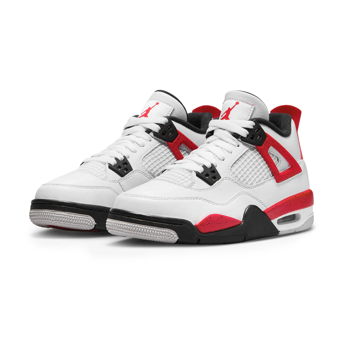 Air Jordan 4 Retro Red Cement (2023) (GS) Sneakers - White