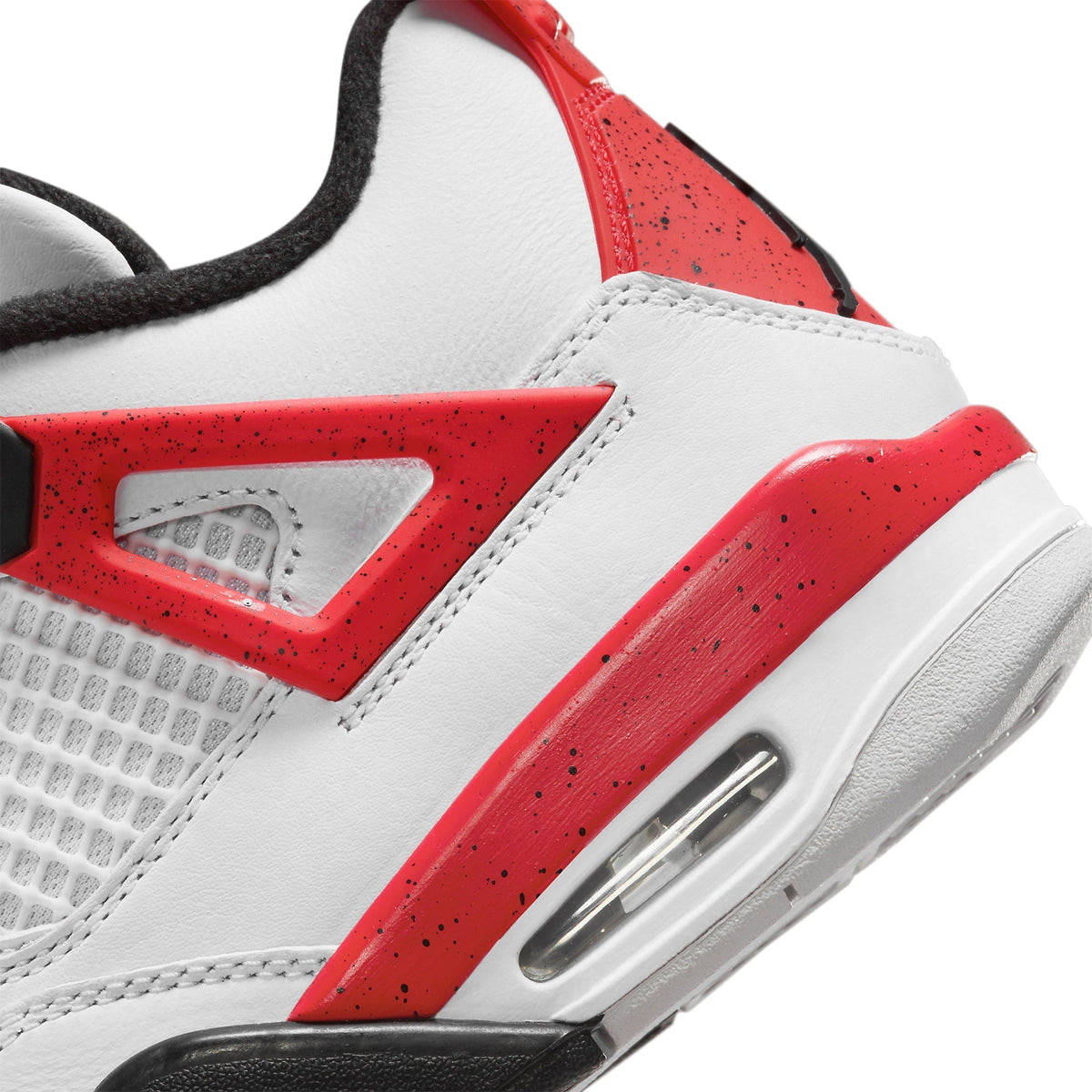 Air Jordan 4 Retro Red Cement (2023) (GS) Sneakers - White