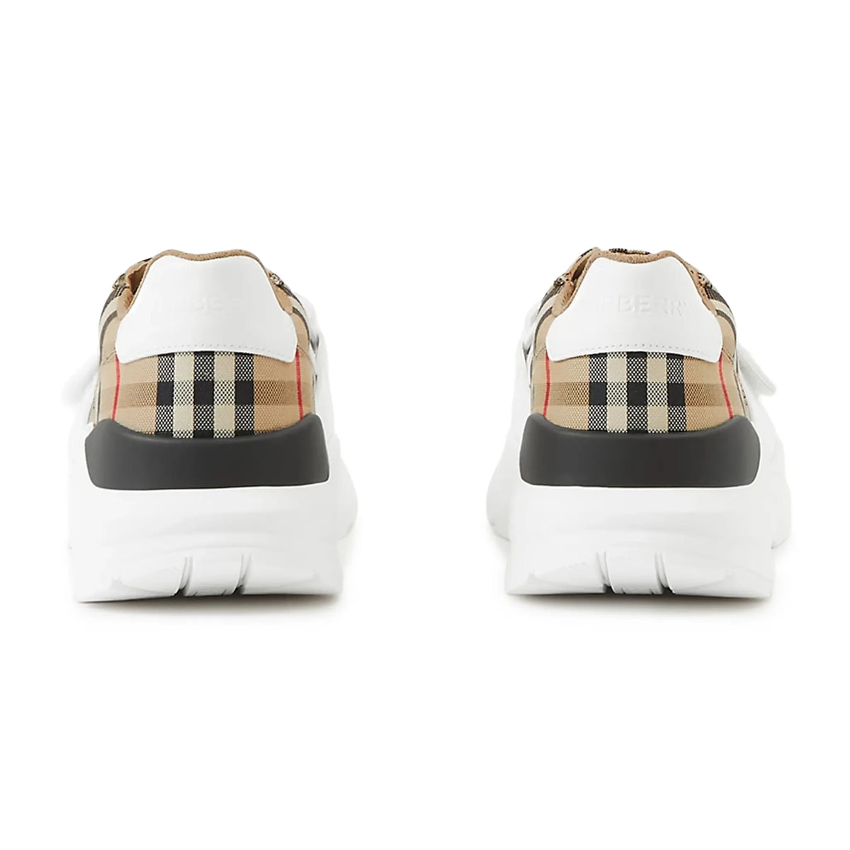 Burberry Vintage Check Cotton Sneaker - Beige