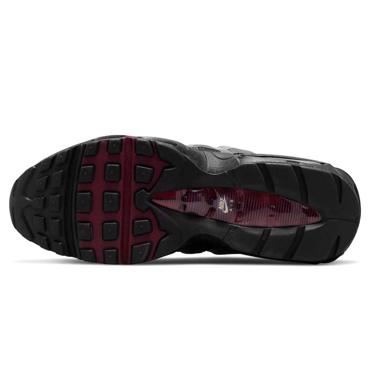 Nike Air Max 95 Dark Beetroot Sneakers - Grey