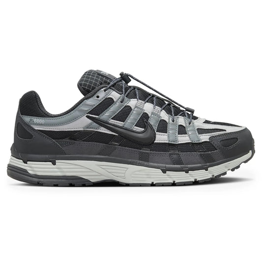 Nike P-6000 Premium Anthracite Smoke Grey Sneakers - Black