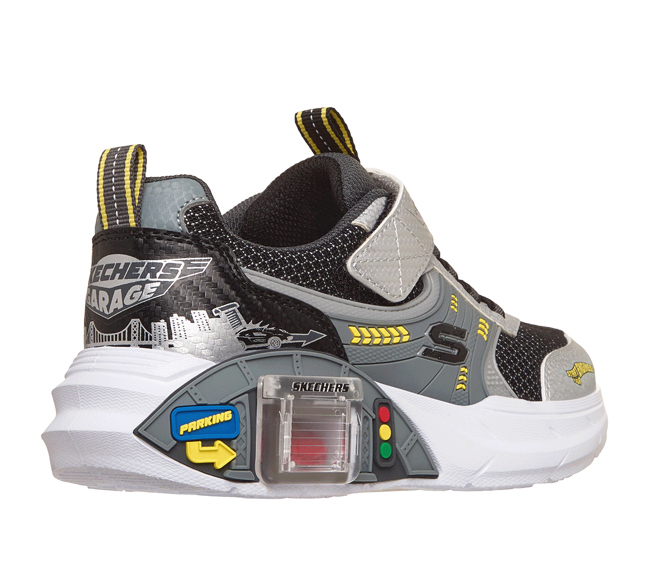 Skechers Garage, SILVER / BLACK