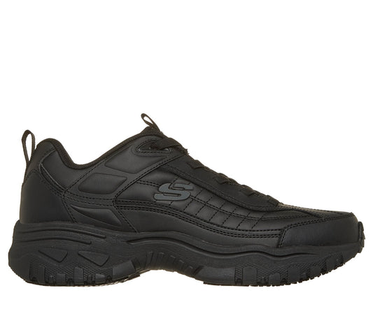 Skechers Slip-ins Slip-Resistant: E'Lite Afterburn, BLACK