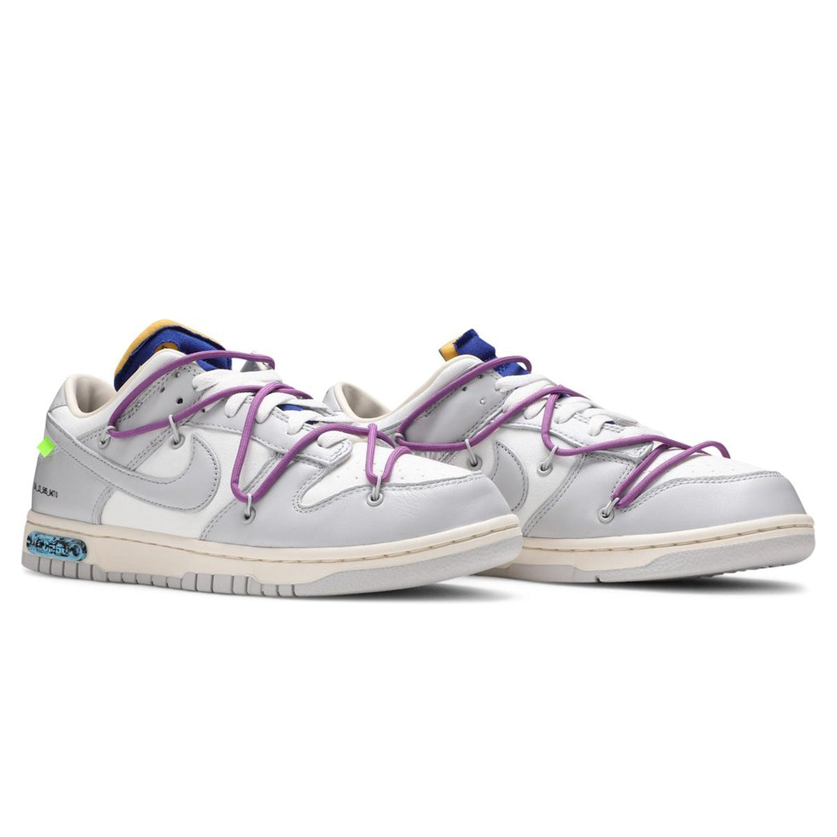 Nike x Off-White Dunk Low Lot 48 Sneakers