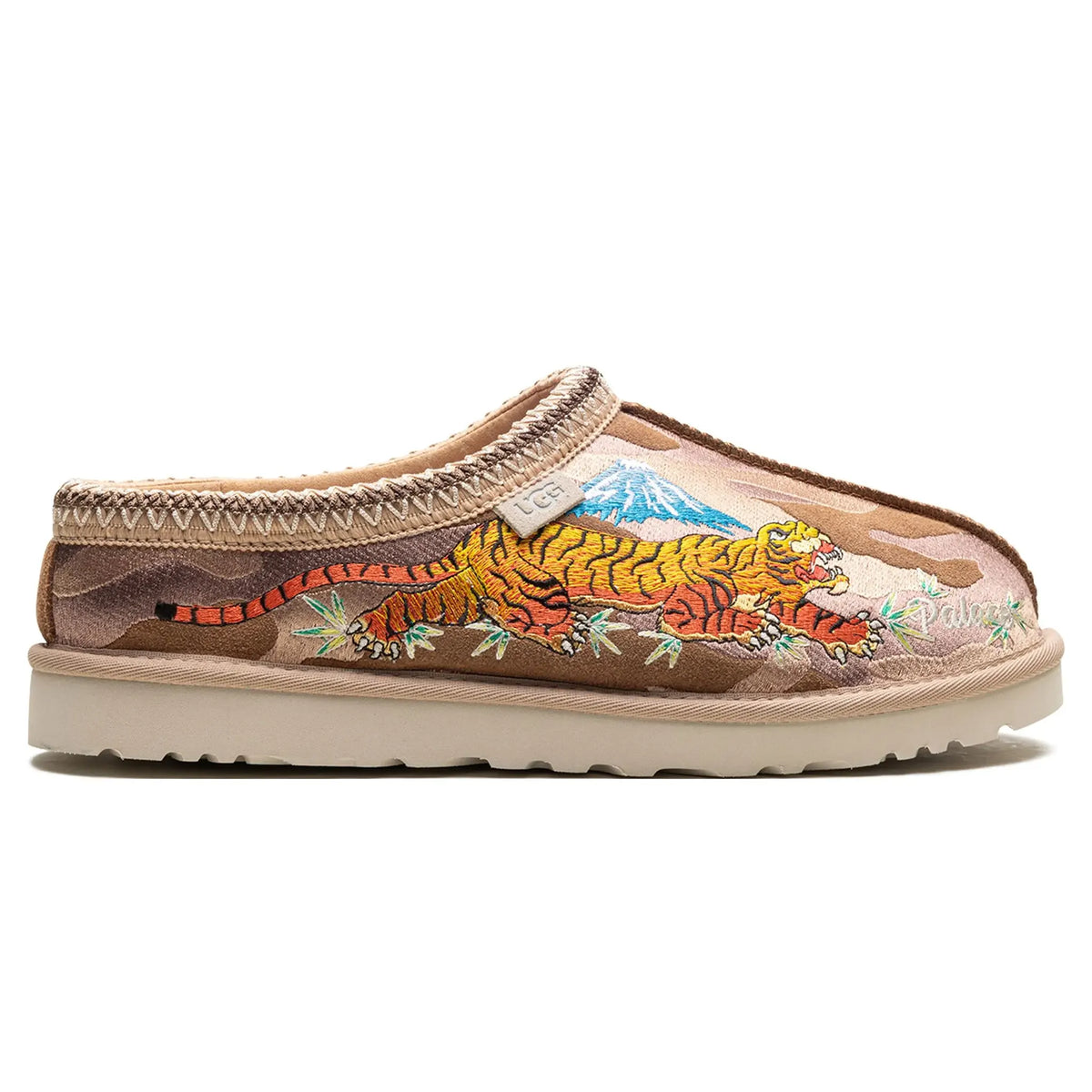 Palace x UGG Tasman Chestnut Camo Slippers - Brown