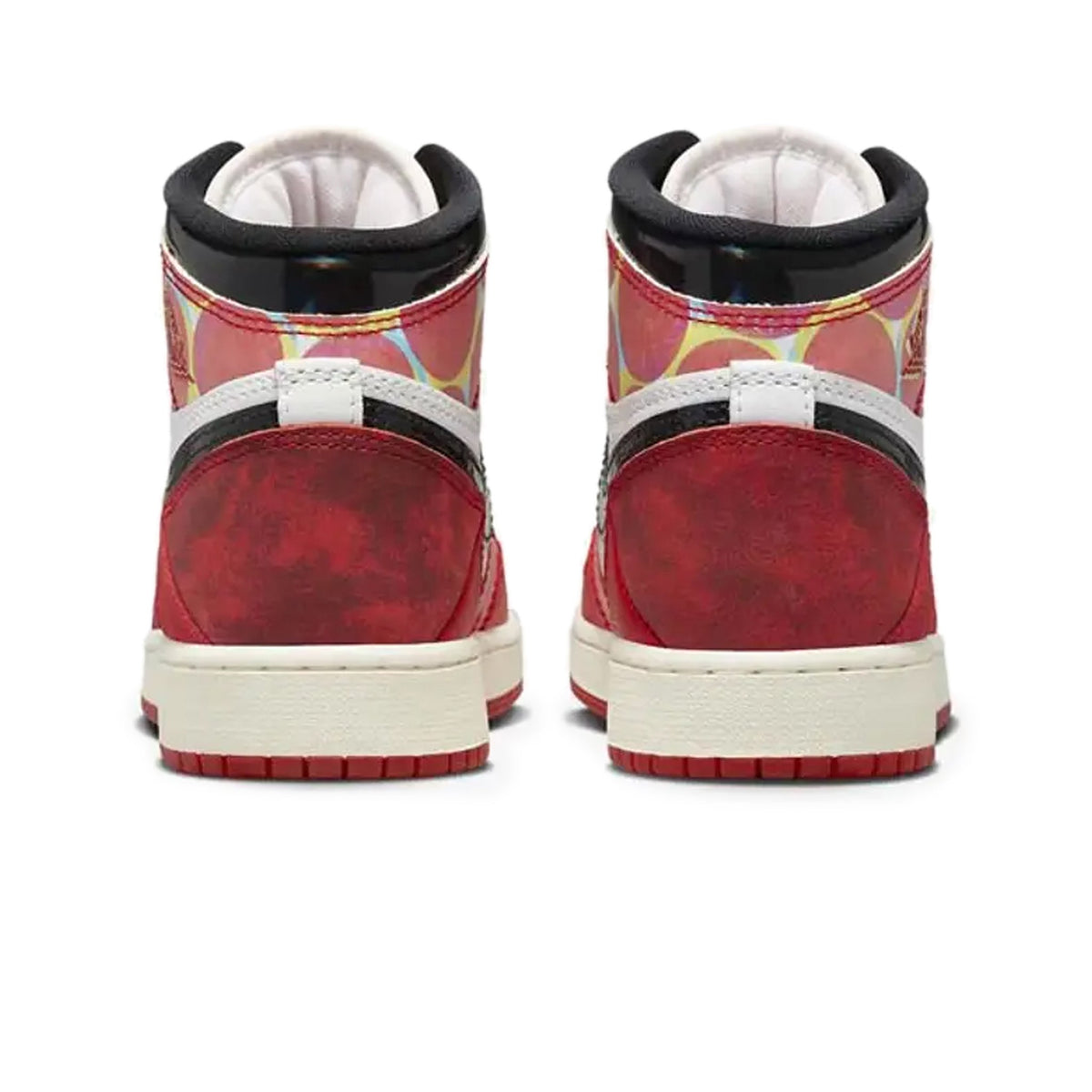 Air Jordan 1 Retro High OG Spider-Man Across The Spider-Verse (GS) Sneakers - Red