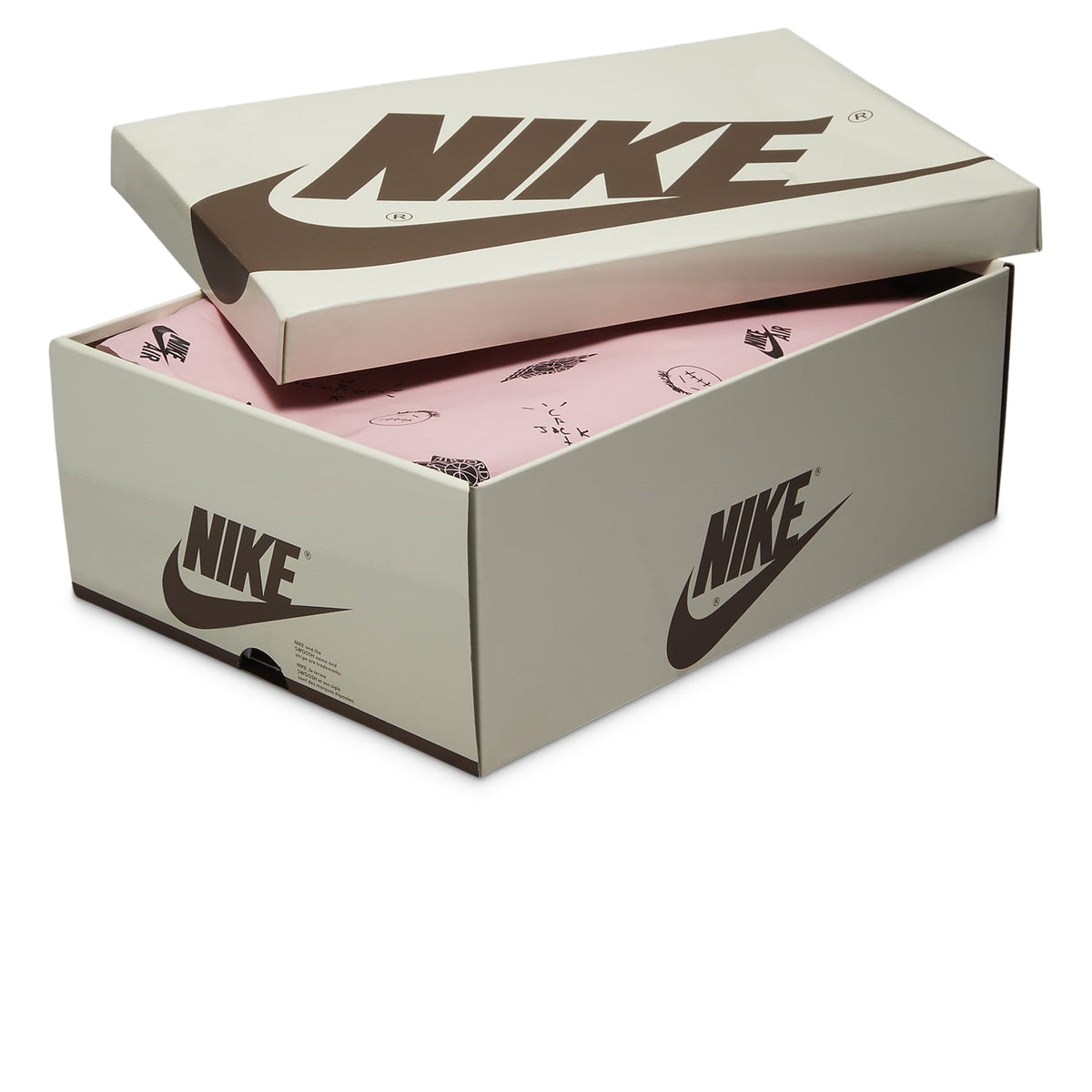 Travis Scott x Air Jordan 1 Low OG SP Reverse Mocha Sneakers - Brown