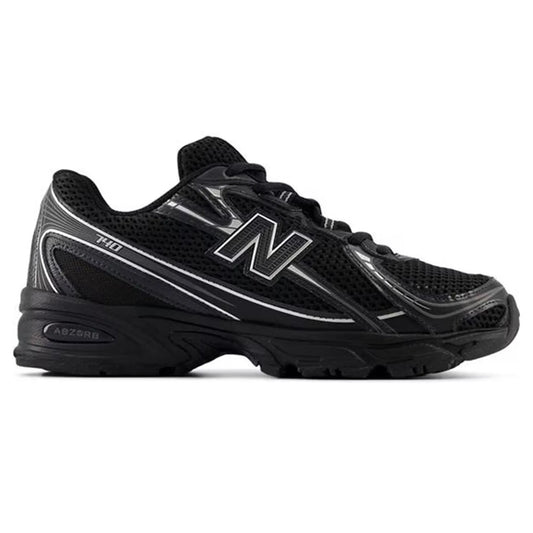 New Balance 740v2 Black Silver Metallic Sneakers