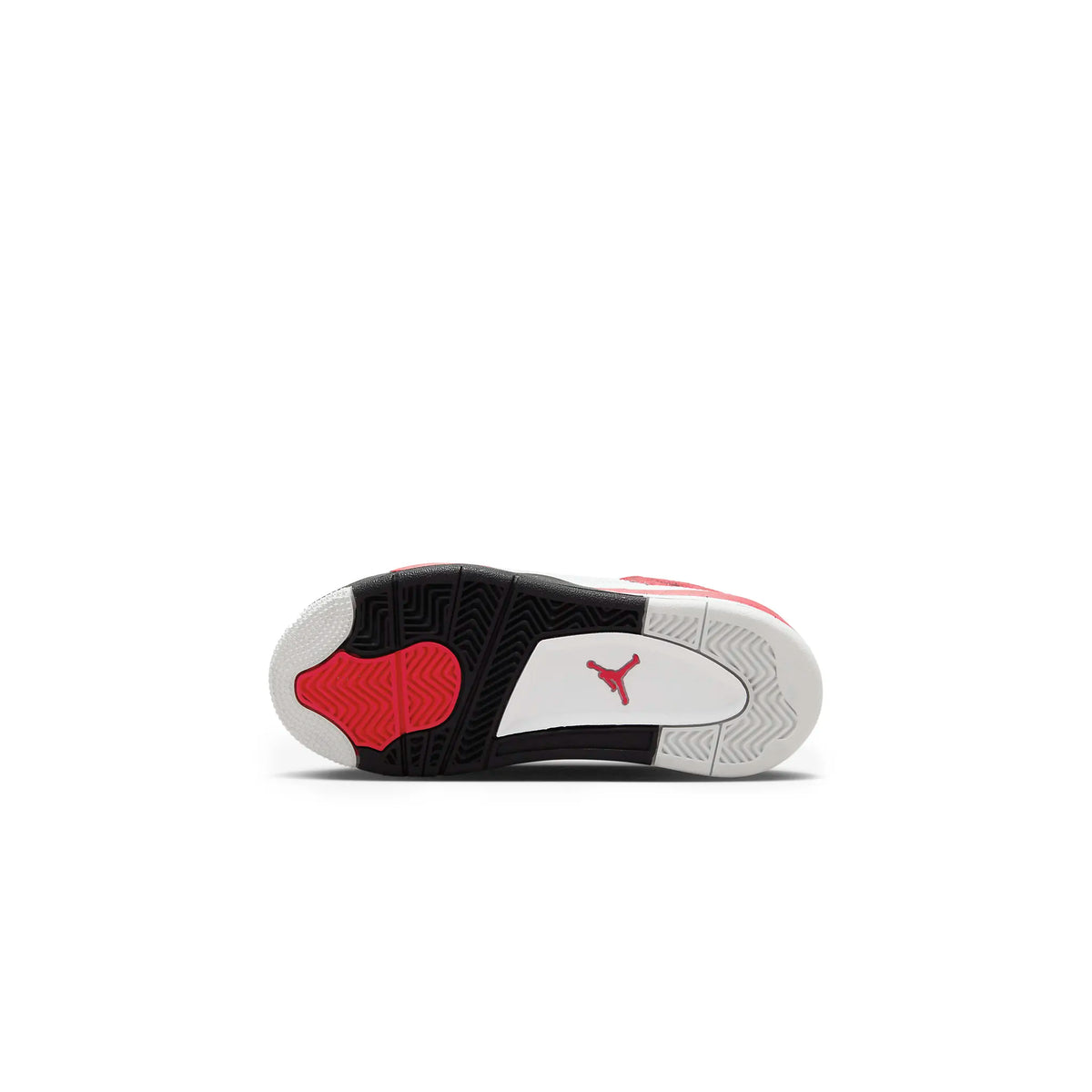 Air Jordan 4 Retro Red Cement (PS) Sneakers - White