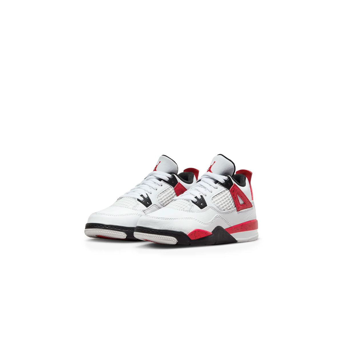 Air Jordan 4 Retro Red Cement (PS) Sneakers - White