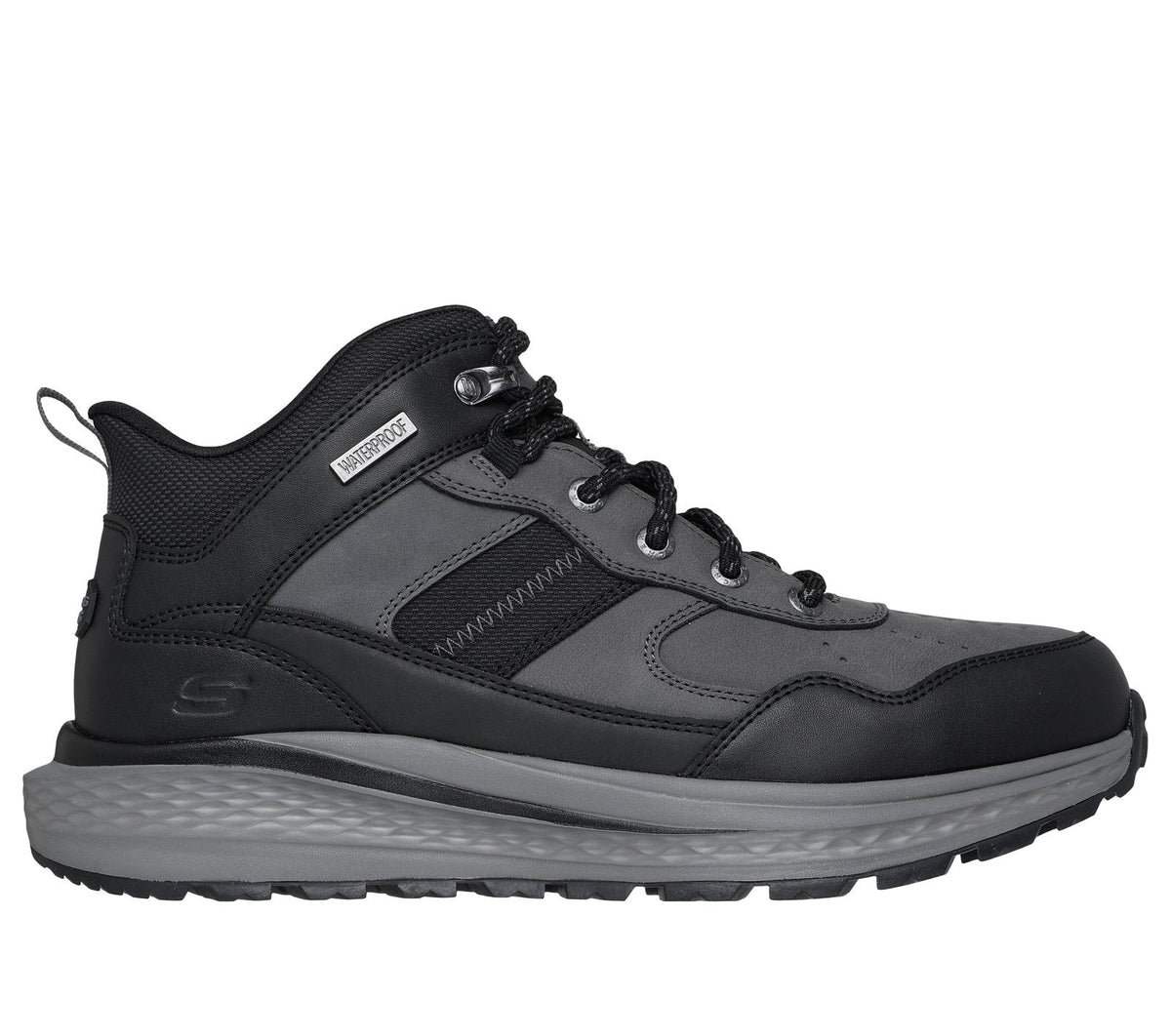 Skechers Slip-ins Waterproof Relaxed Fit: Slade Ultra - Turner, BLACK / GRAY