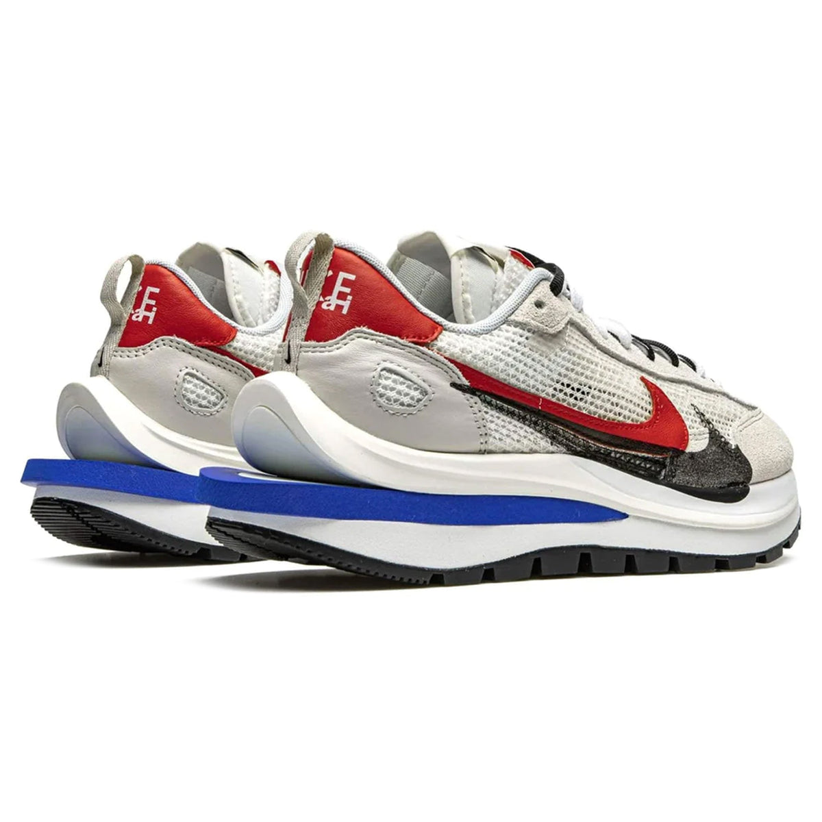 Nike x Sacai Vaporwaffle Sail Sport Fuchsia Sneakers - White