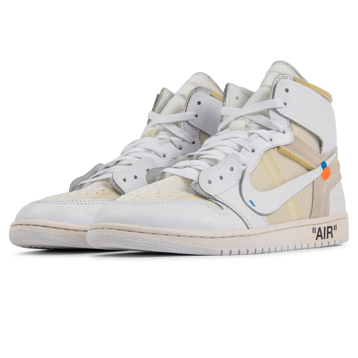 Preloved - Off-White x Air Jordan 1 Retro High OG White Sneakers