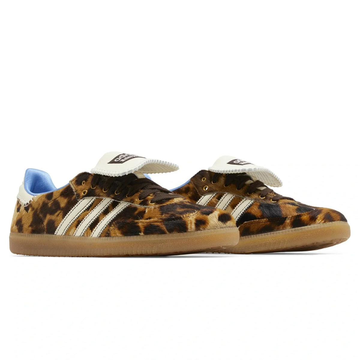Adidas Samba Pony Wales Bonner Leopard Sneakers - Brown
