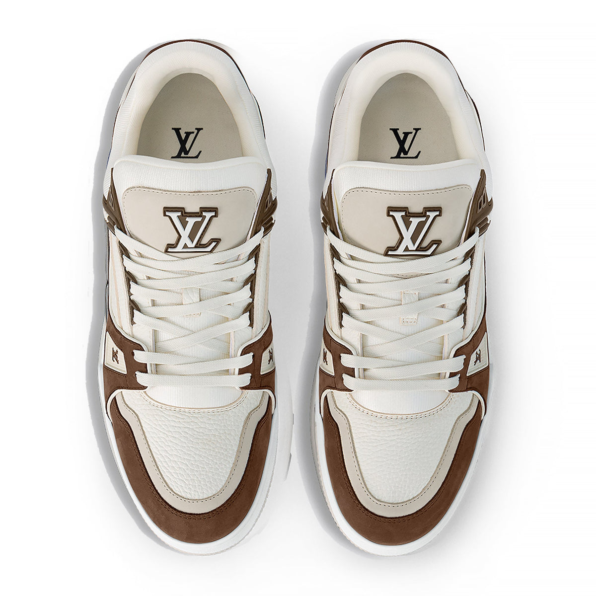 Louis Vuitton LV Trainer Calf Leather Moka Sneaker - Brown