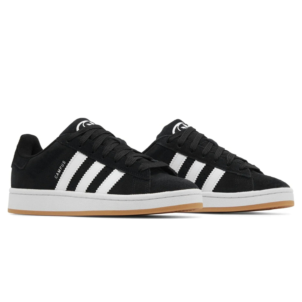 Adidas Campus 00s Kids Black White Gum Sneakers