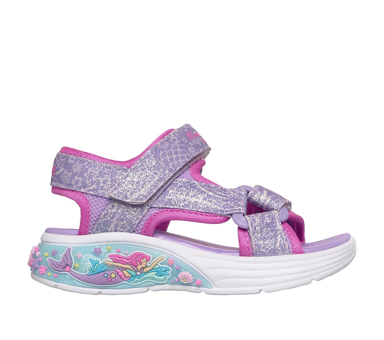 S-Lights: Mermaid Dreams Sandal - Marina Bliss, LAVENDER / MULTI
