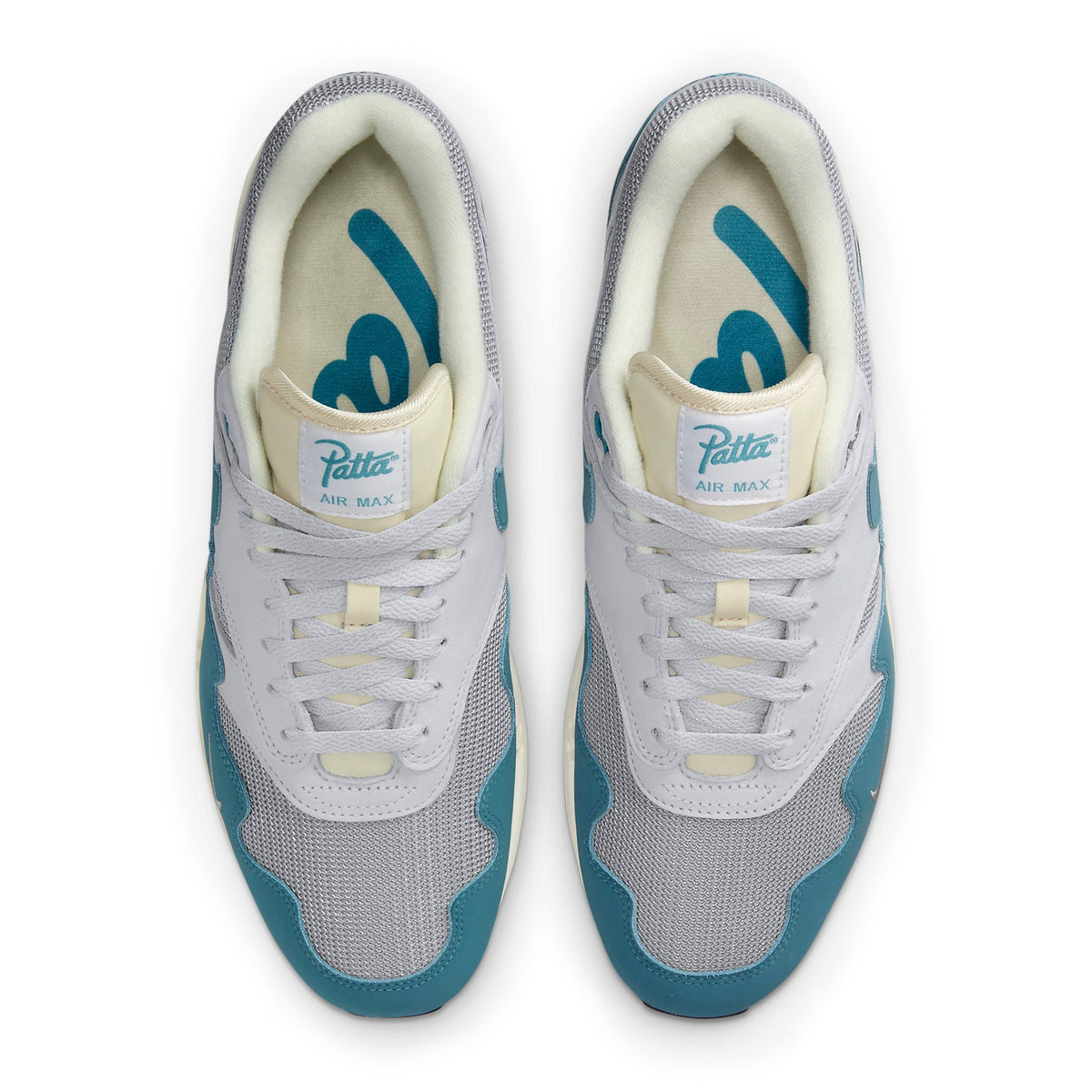 Nike Air Max 1 Patta Waves Noise Aqua (With Bracelet) Sneakers - Blue